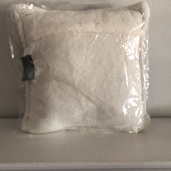 Large 20 by 20 inch Snowflake Decorative Pillow - Picture 4 of 5